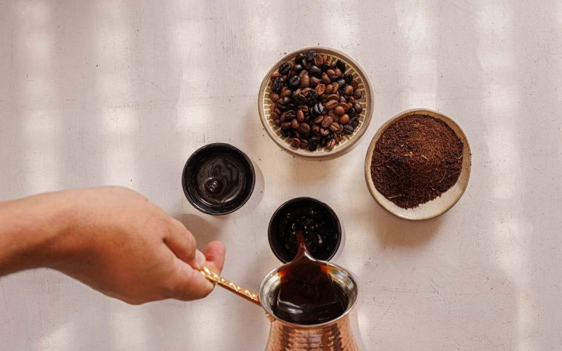 הכנת קפה בדואי